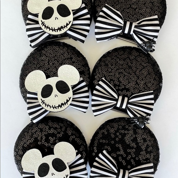 Nightmare Before Christmas Ear Clips - Picture 2 of 4